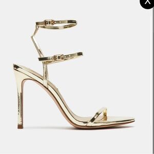 Steve Madden Theresa Heels Gold
